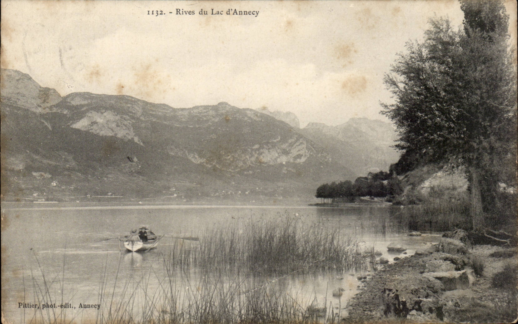 Annecy - Rives du Lac d'Annecy - CPA 
