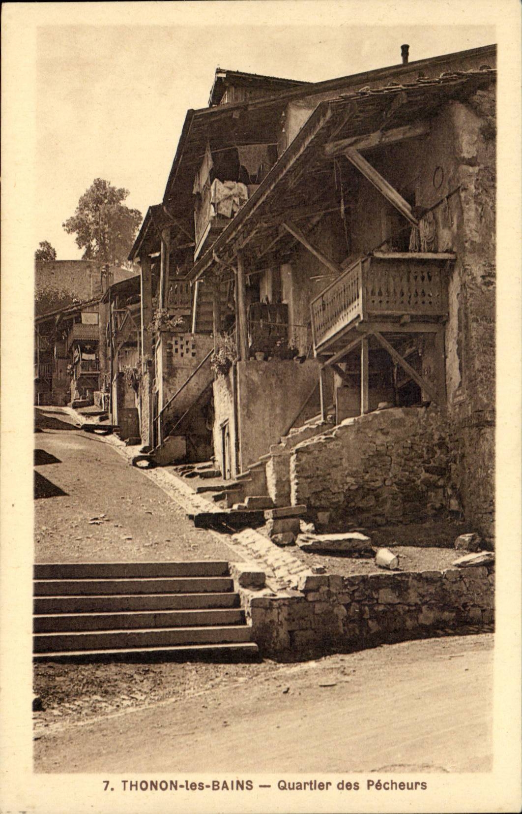 Thonon-les-Bains — Quartier des Pêcheurs — éditeur non identifié, n°7