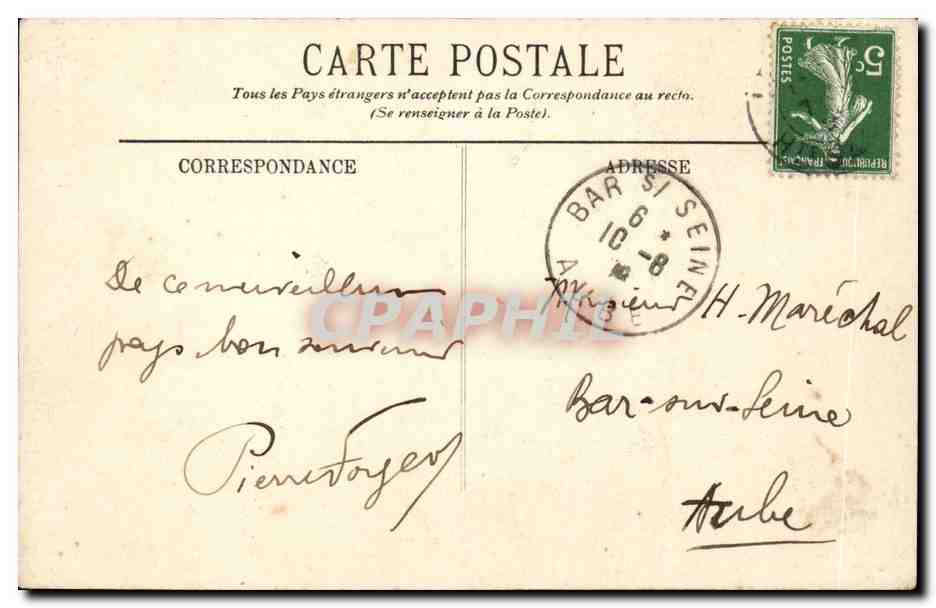 Gorges du Pont du Diable — Thonon-les-Bains — LL. — n°87 — Verso