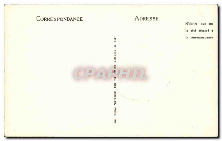 Evian - Le Port et Bateau de Plaisance - bateau - boat - CPA  — Verso