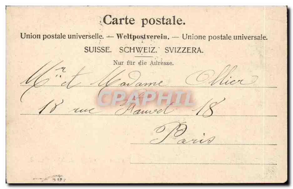Euvian-les-Bains — Ancienne Tour datant du XVème siècle — G.L.M. 173 — Reverso