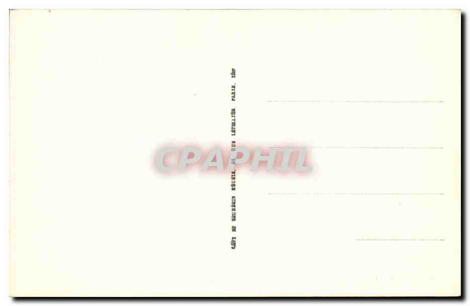 Evian les Bains - Etablissement Thermal - CPA  — Verso