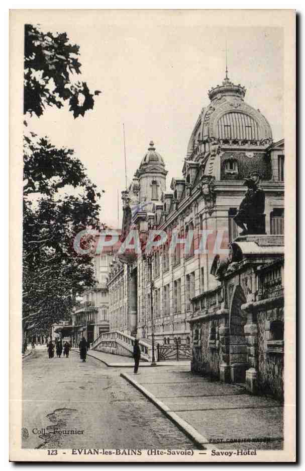 Evian les Bains - Savoy Hotel - CPA 