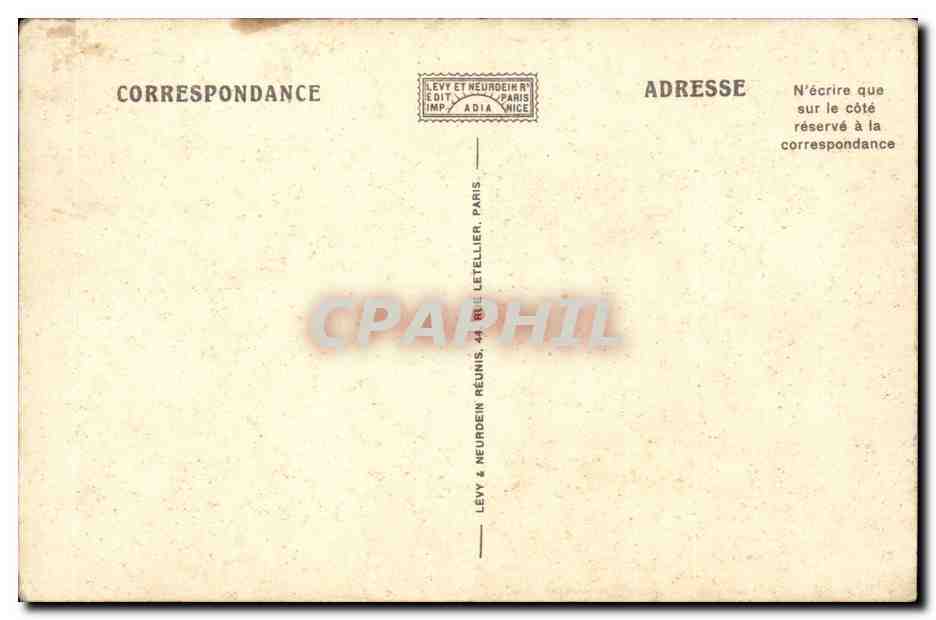 Aix les Bains - Lac du Bourget - Abbaye Hautecombe - vache - cow - CPA  — Verso