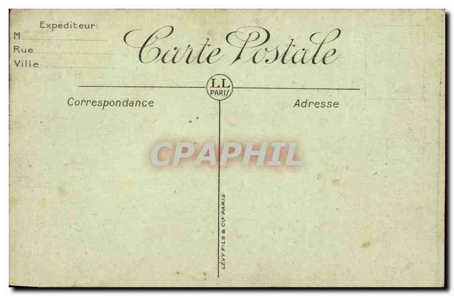 Aix les Bains - Lac du Bourget - Grand Port et la Dent du Chat - CPA — Verso