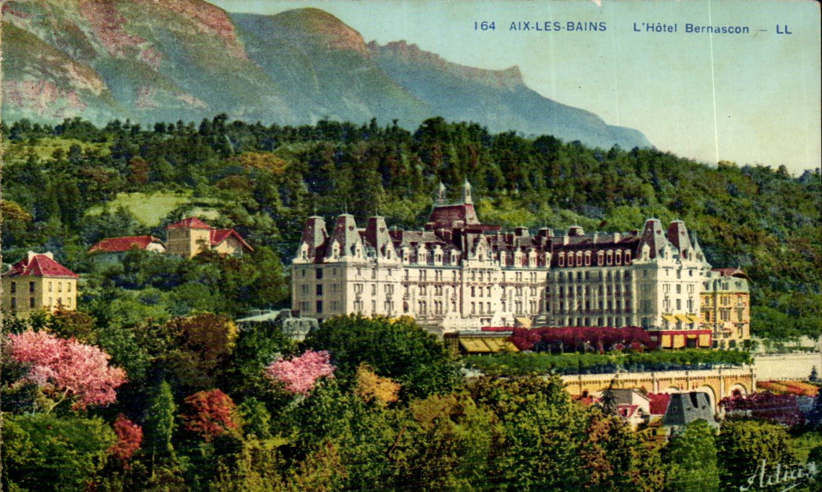 Aix les Bains - L'Hotel Bernascon - CPA 