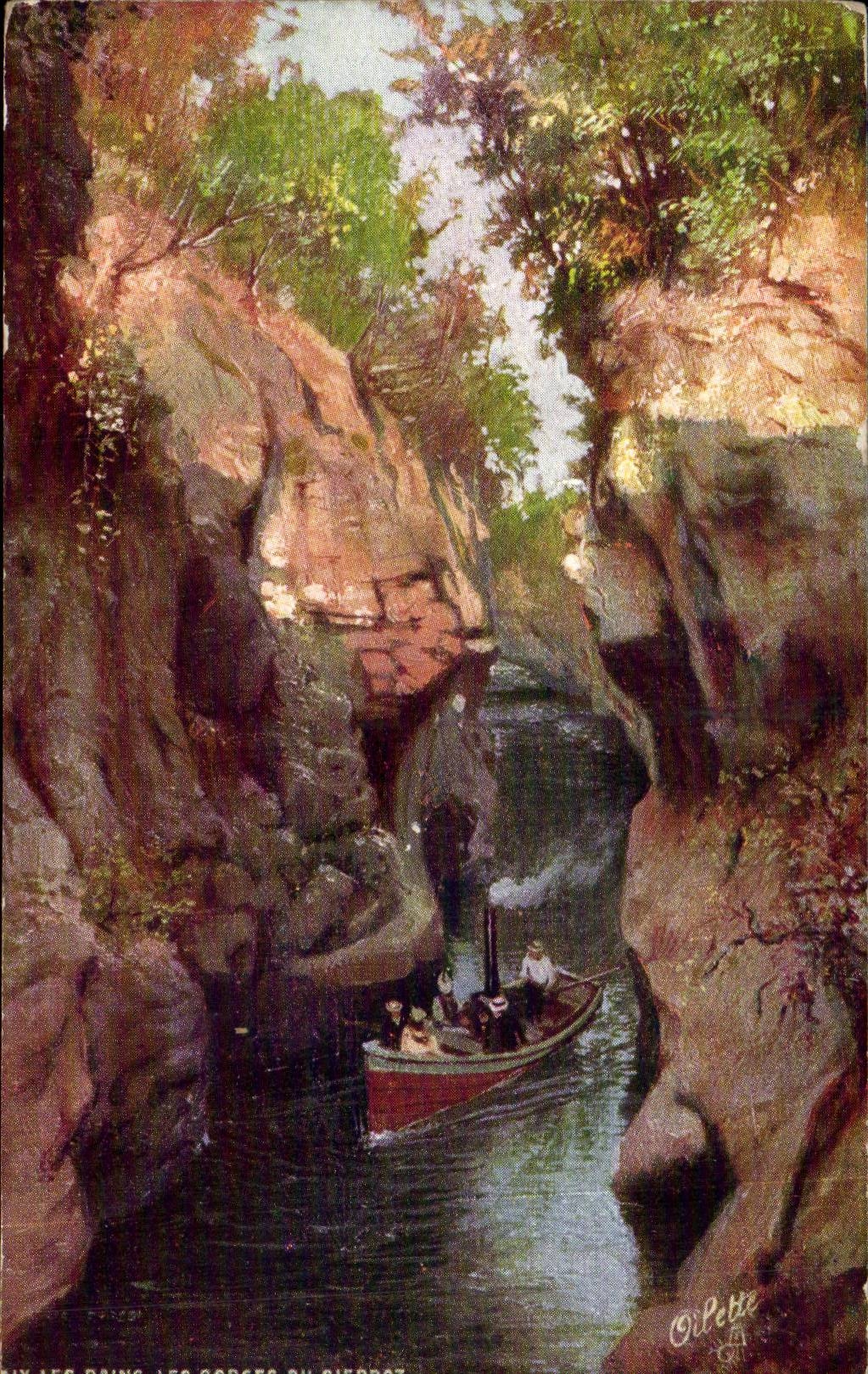 Aix les Bains - Gorges de Sierroz - CPA 