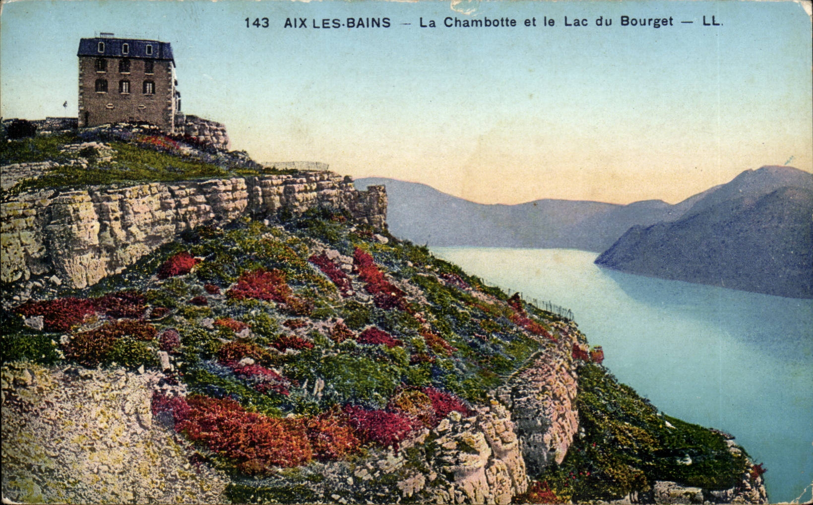 Aix les Bains - La Chambotte - Lac du Bourget - CPA 