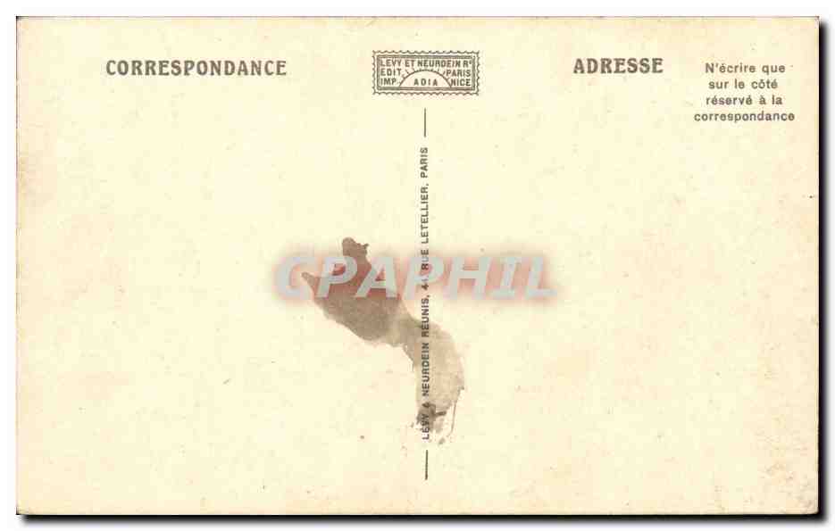 Aix les Bains - La Chambotte - Lac du Bourget - CPA  — Verso