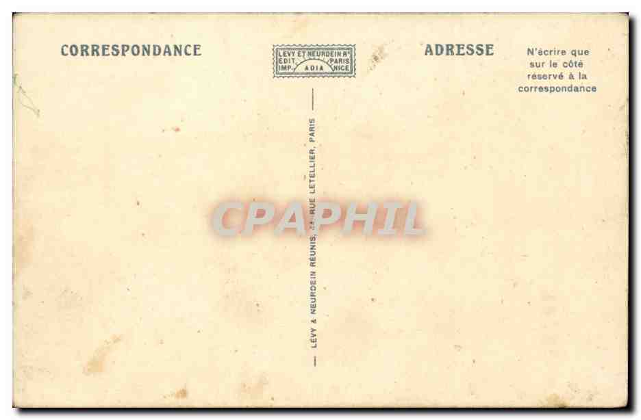 Aix les Bains - Lac du Bourget - Abbaye d'Hautecombe - CPA  — Verso