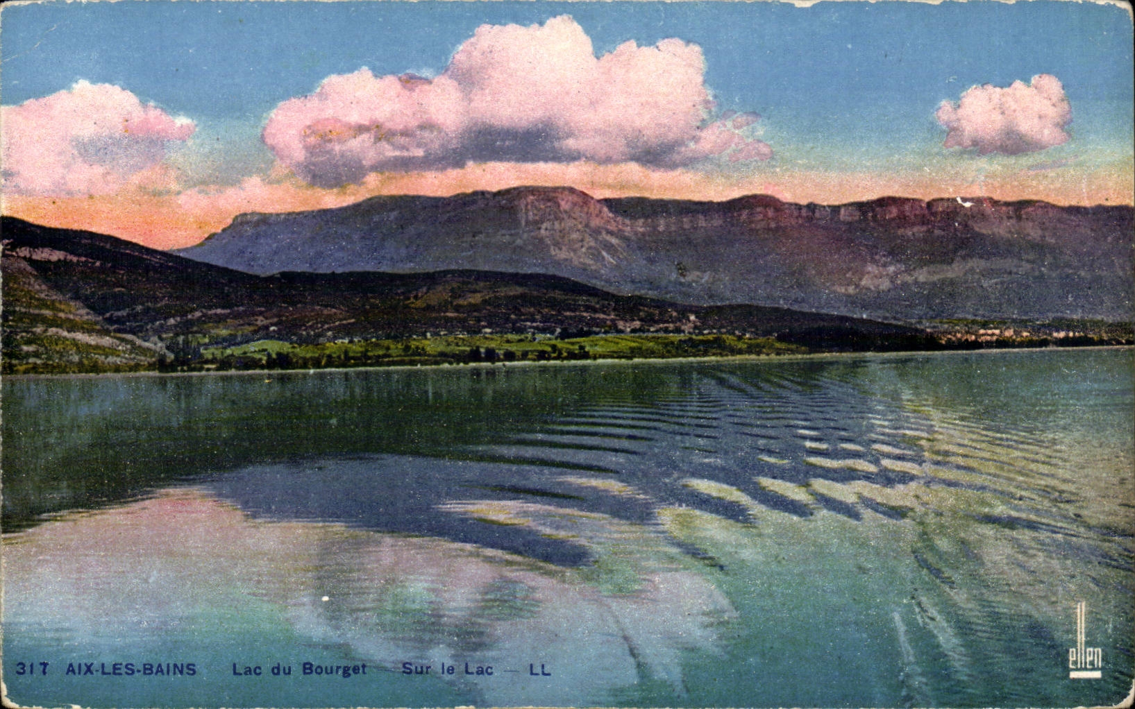Aix les Bains - Lac du Bourget - Sur le Lac - CPA 