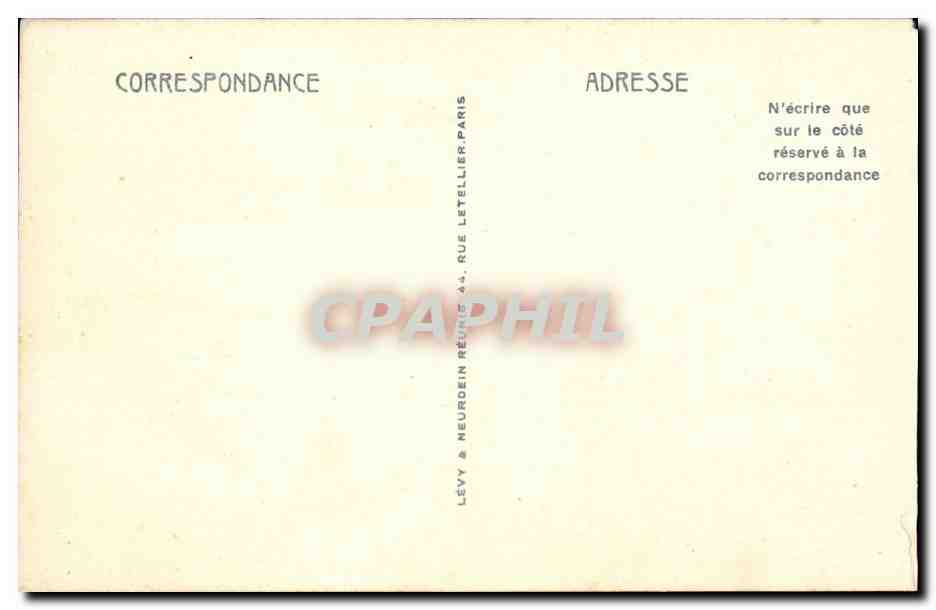 Suisse - Schweiz - Vaud - Lausanne et les Alpes - CPA  — Rückseite