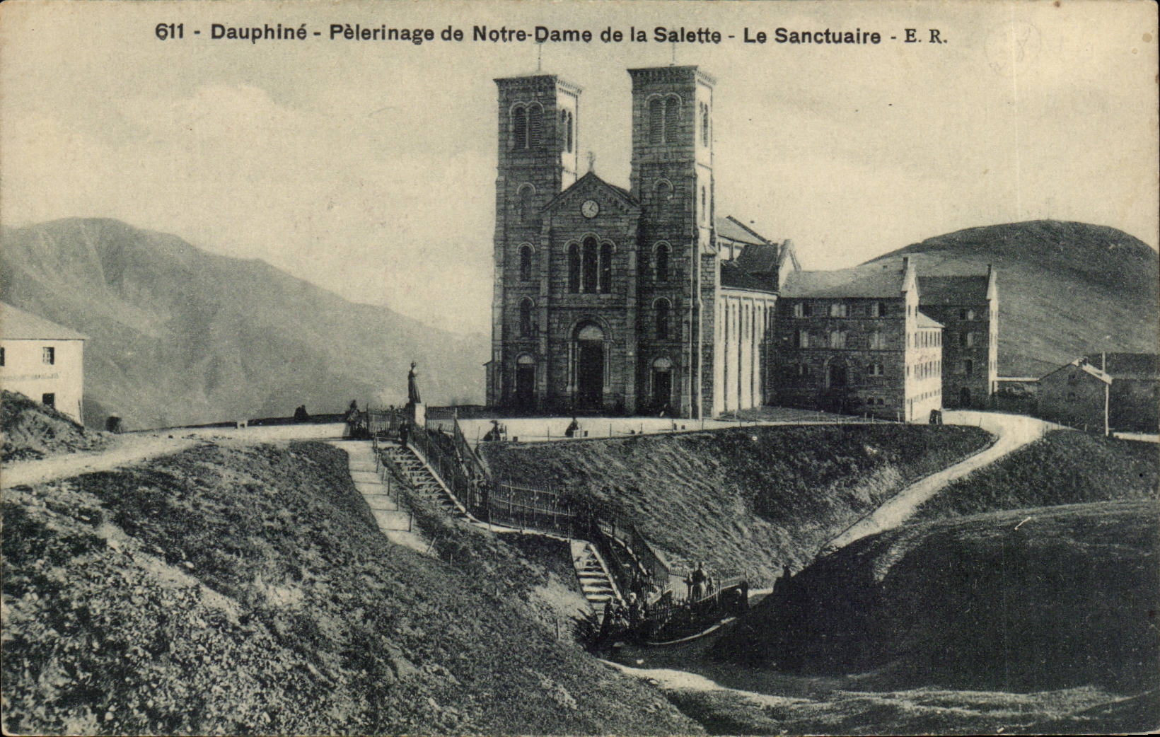 Dauphiné - Pilgrimage to Notre-Dame de la Salette - The Sanctuary - E. R.