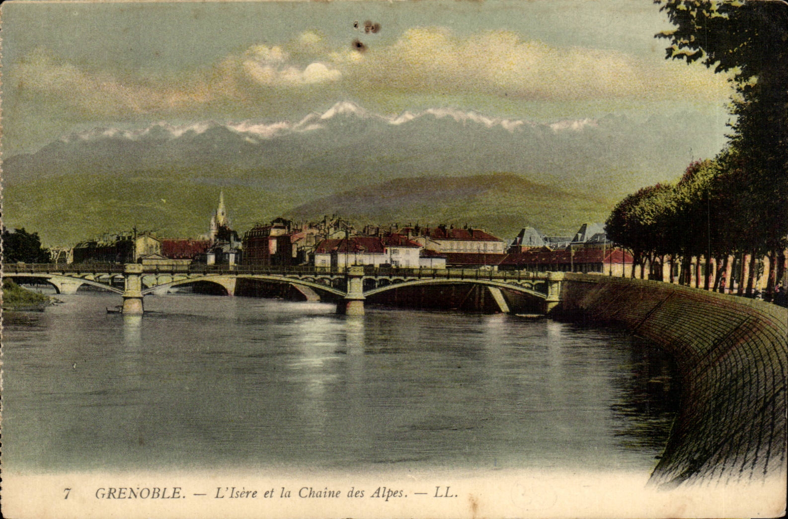Grenoble — L'Isère et la Chaîne des Alpes — LL.