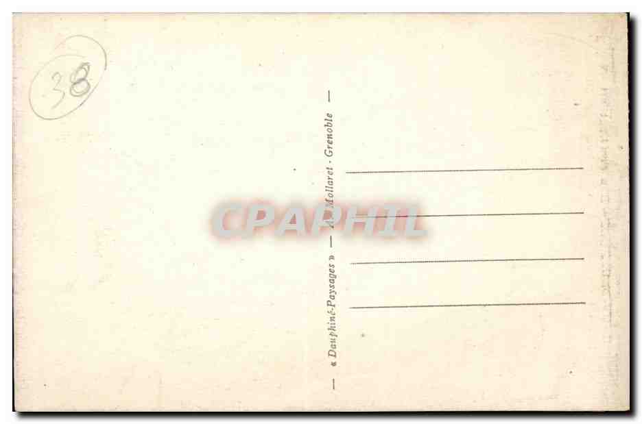 HAUT-DAUPHINÉ — Route du Lautaret — le Pont et Tunnel du Chambon — A.M. — Reverso