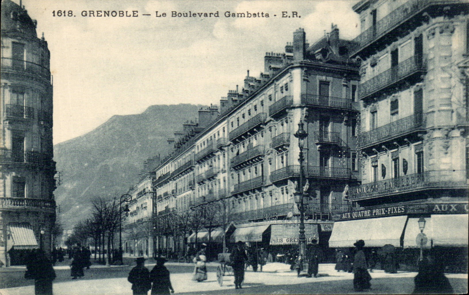 Grenoble - Boulevard Gambetta CPA 