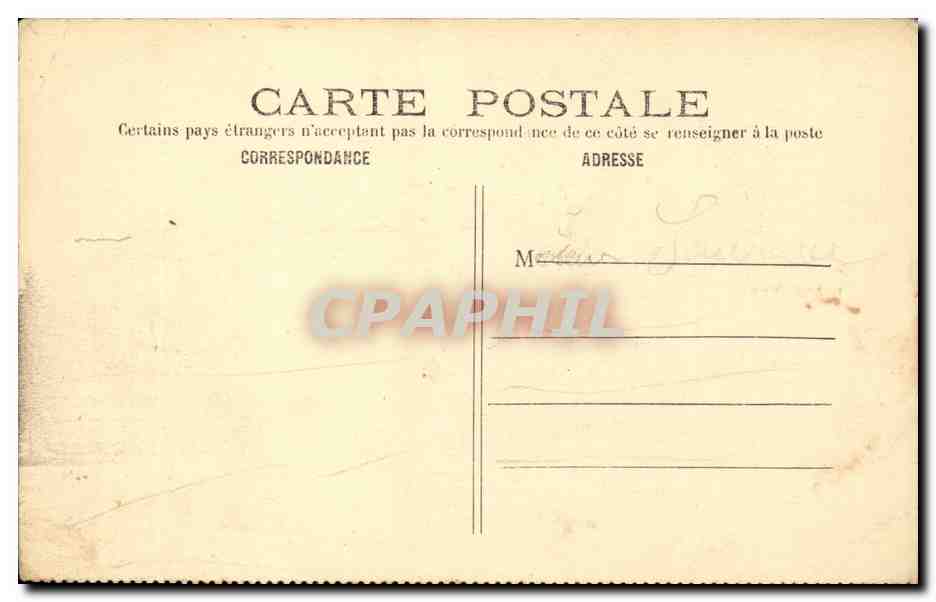 Vizille - Le Chateau du Lesdiguieres CPA  — Verso