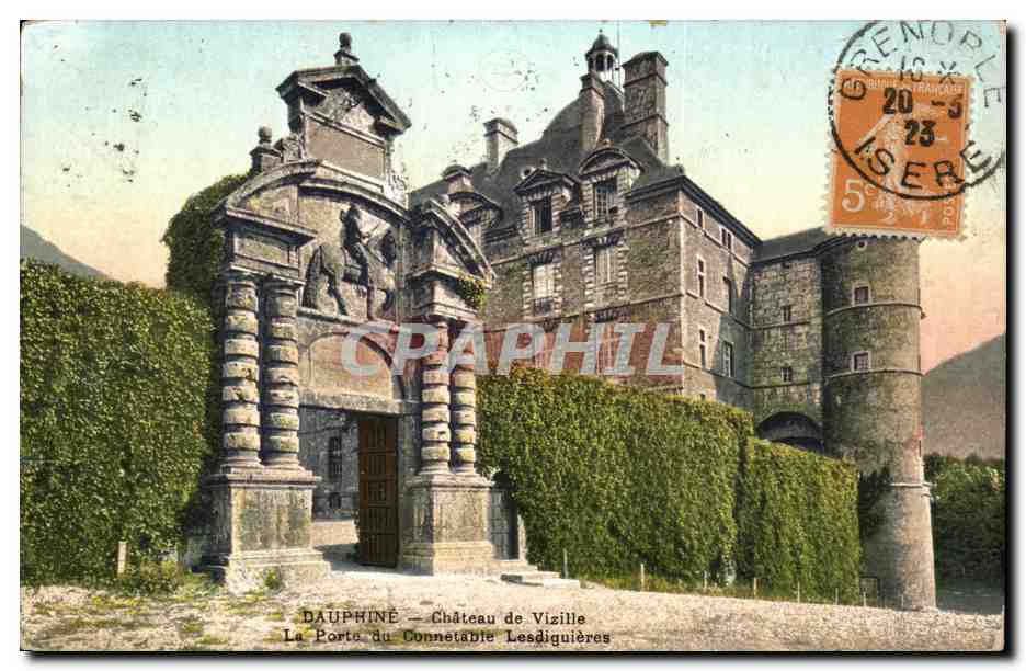 Dauphiné — Château de Vizille — La Porte du Connétable Lesdiguières