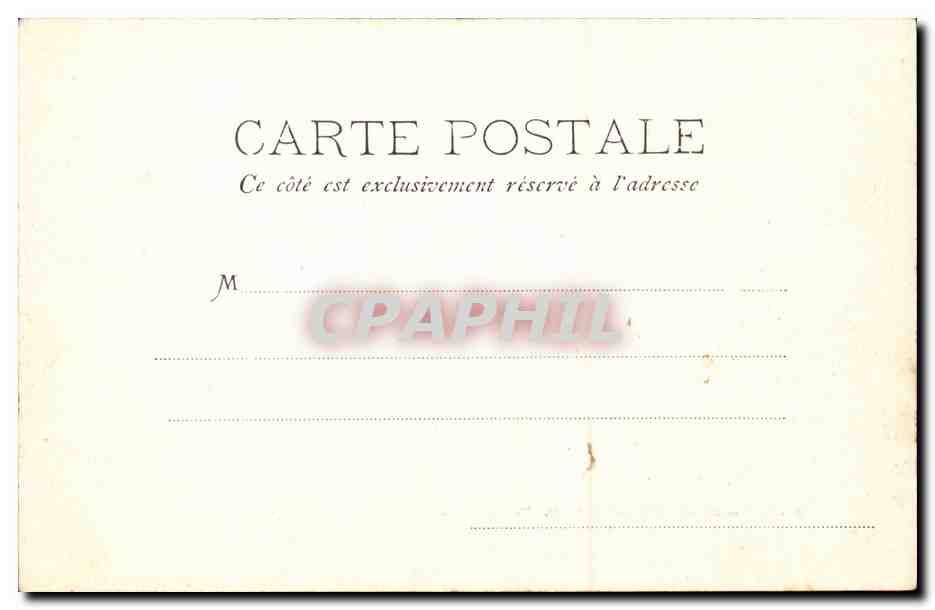 Dauphiné — Mens et le Bonnet de Calvin — Papeterie des Alpes, Eug. Robert, Grenoble — Verso
