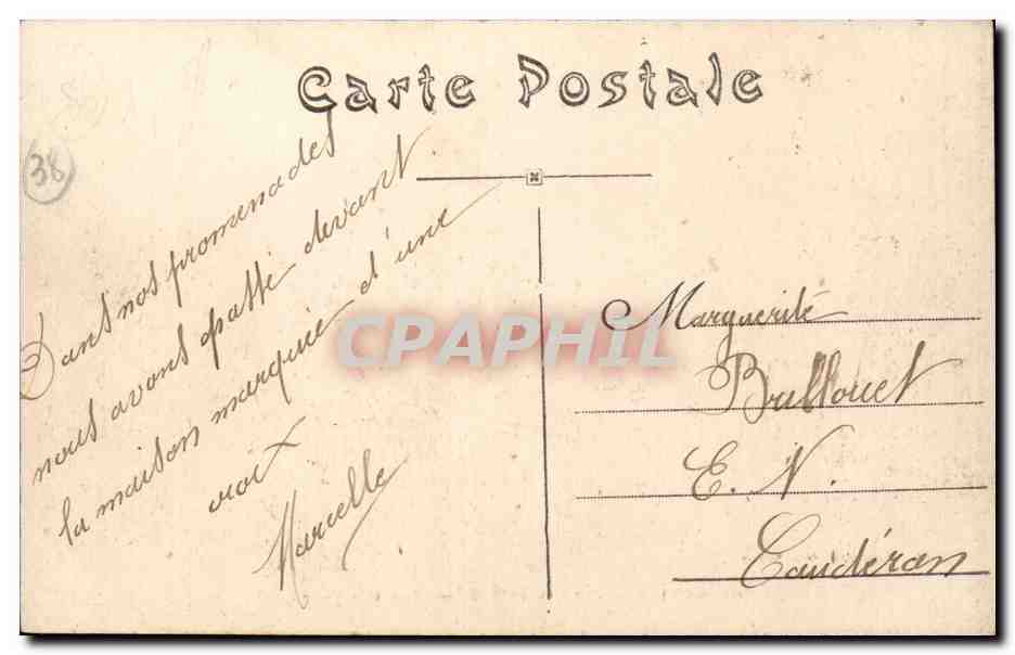 Vienne - Chapelle de Notre Dame et l'Isle du Rhone - CPA  — Rückseite
