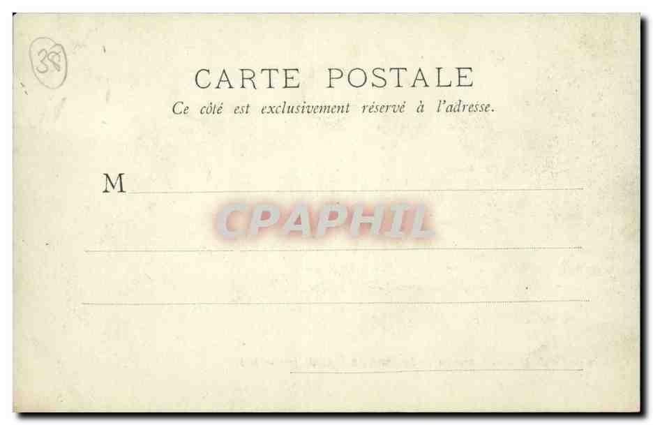 Chemin de fer de la Mure, passage de la Rivoire — dénivelé de 300 mètres — éditeur inconnu, n° de série non visible — Reverso