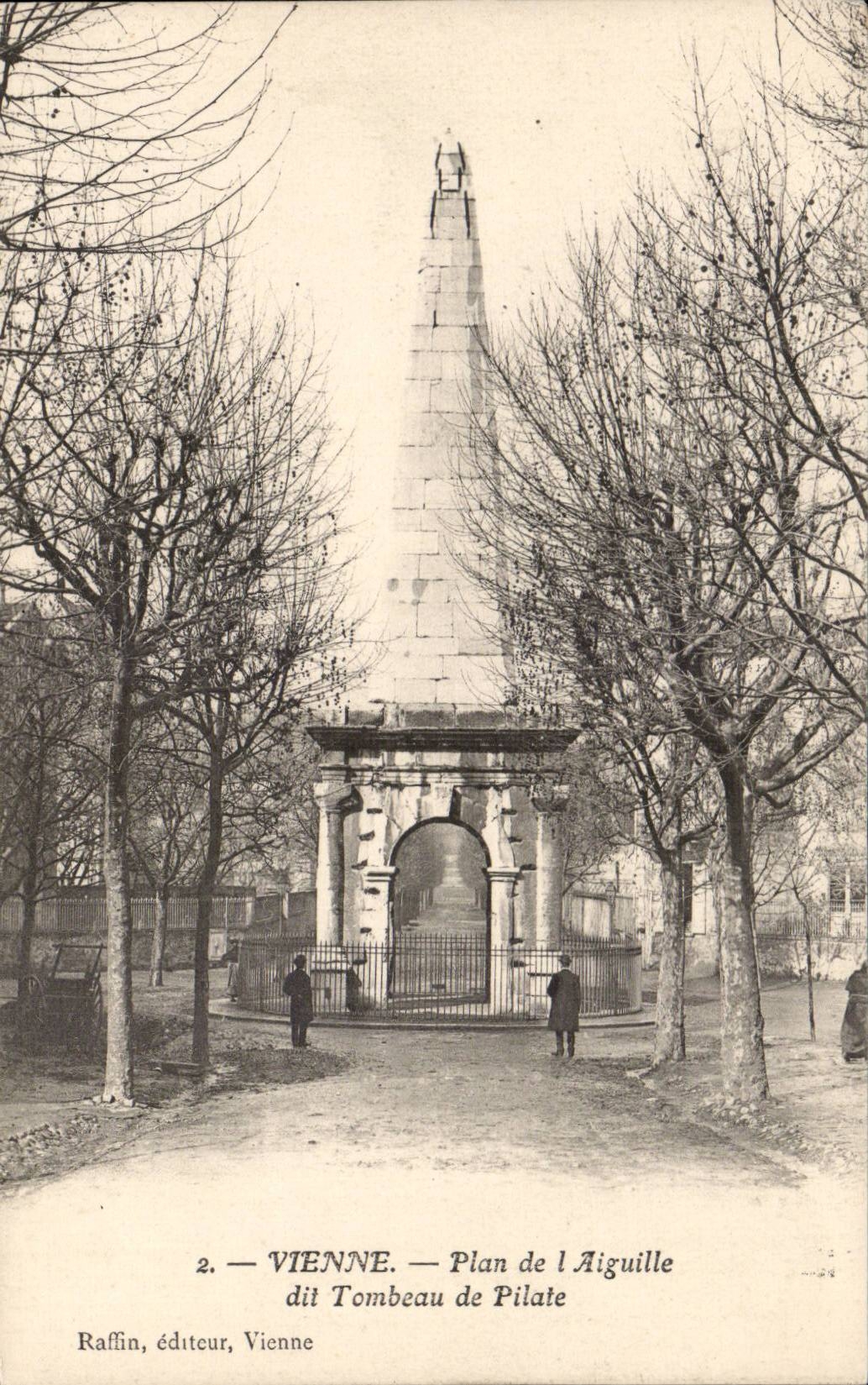 Vienne - Plan de l'Aiguile - dit tombeau du Pilat - CPA 