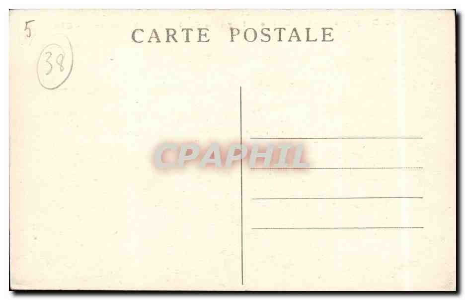 Prélenfrey et la Chaîne de la Moucherolle — Dauphiné — E.R. — Rückseite