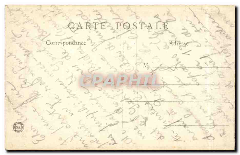 Grenoble - Le Pont de France et le Fort Rabot — B.F. Paris 004 — Back