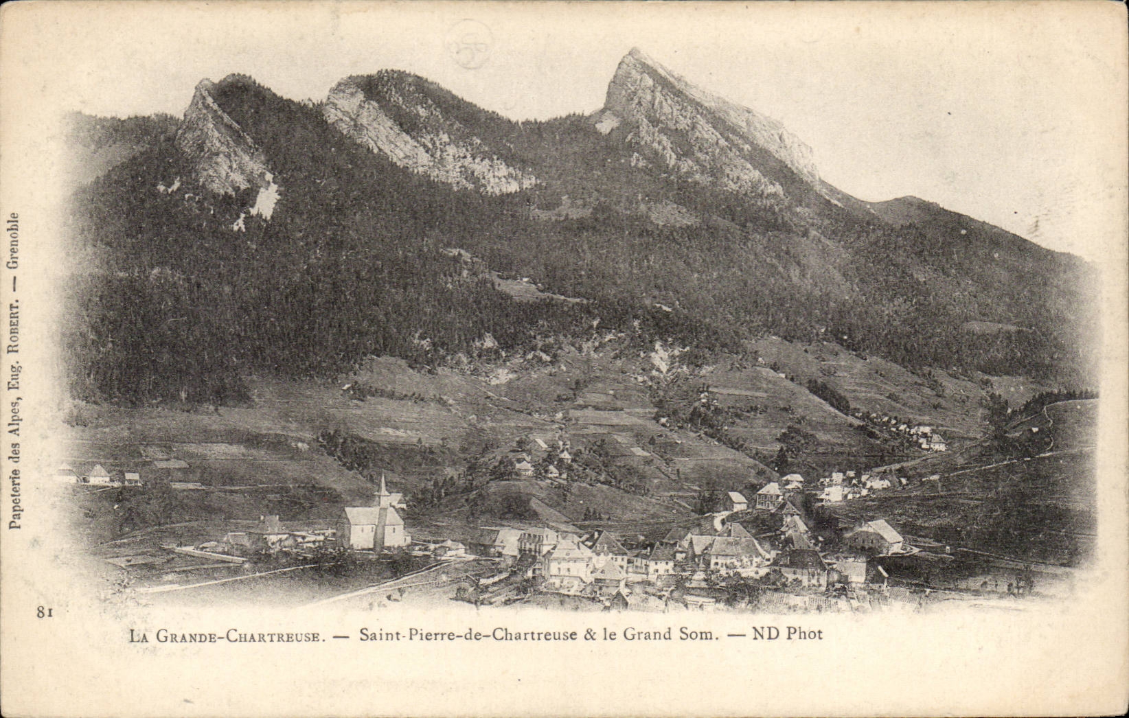La Grande-Chartreuse — Saint-Pierre-de-Chartreuse & le Grand Som — ND Phot