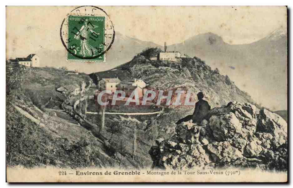 Environs de Grenoble - Montagne de la Tour Sans-Venin (750m) — C. Paturel, n°224