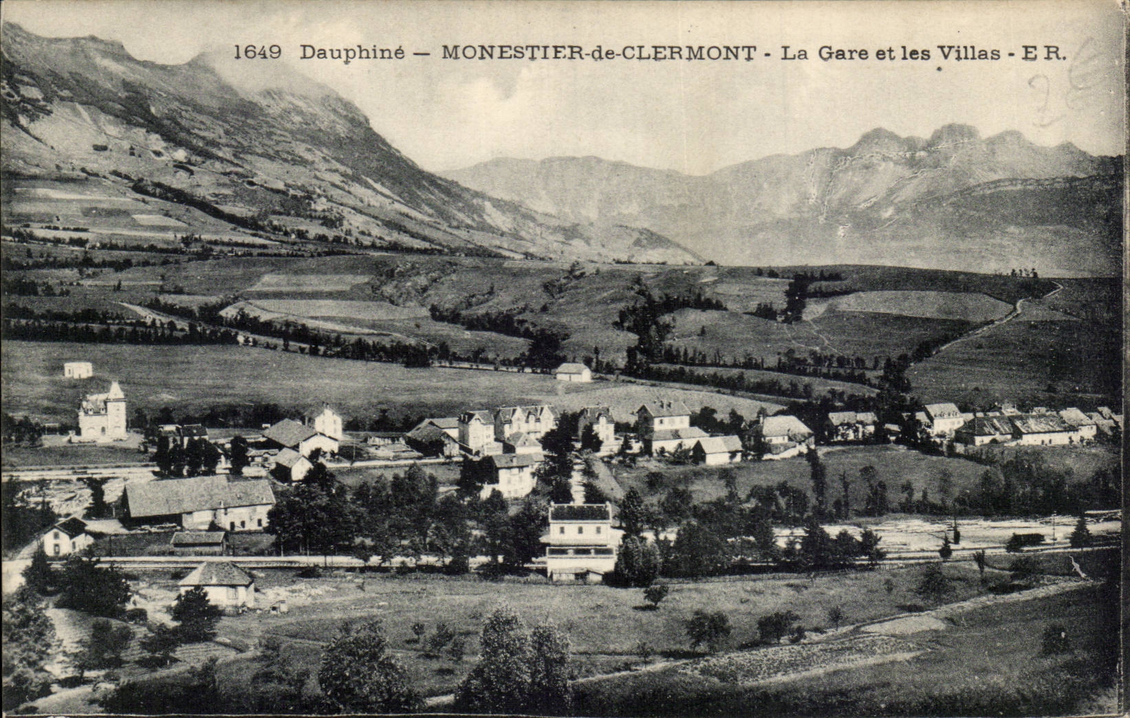 Monestier-de-Clermont — Die Station und die Villen — E.R.