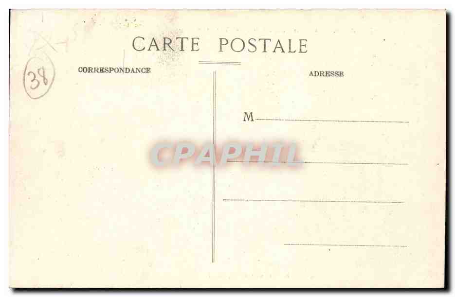CPA Vienne Le vieux pont sur la Gere (15eme) — Rückseite