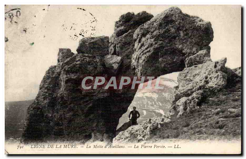 Ligne de la Mure — La Motte d'Aveillans — La Pierre Percée — LL.