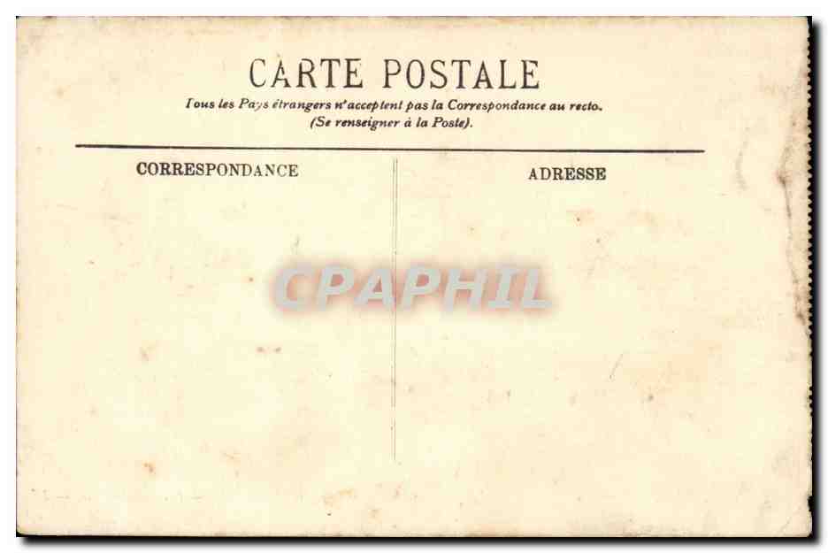 Dauphine CPA Grenoble L'hotel de ville — Rückseite