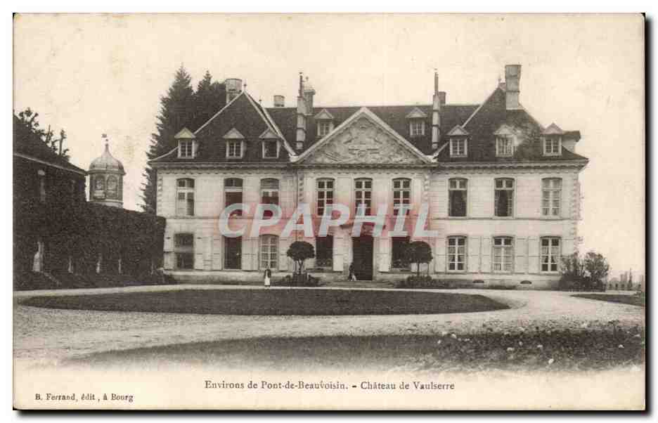 Environs de Pont de Beauvoisin CPa Chateau de Vaulserre