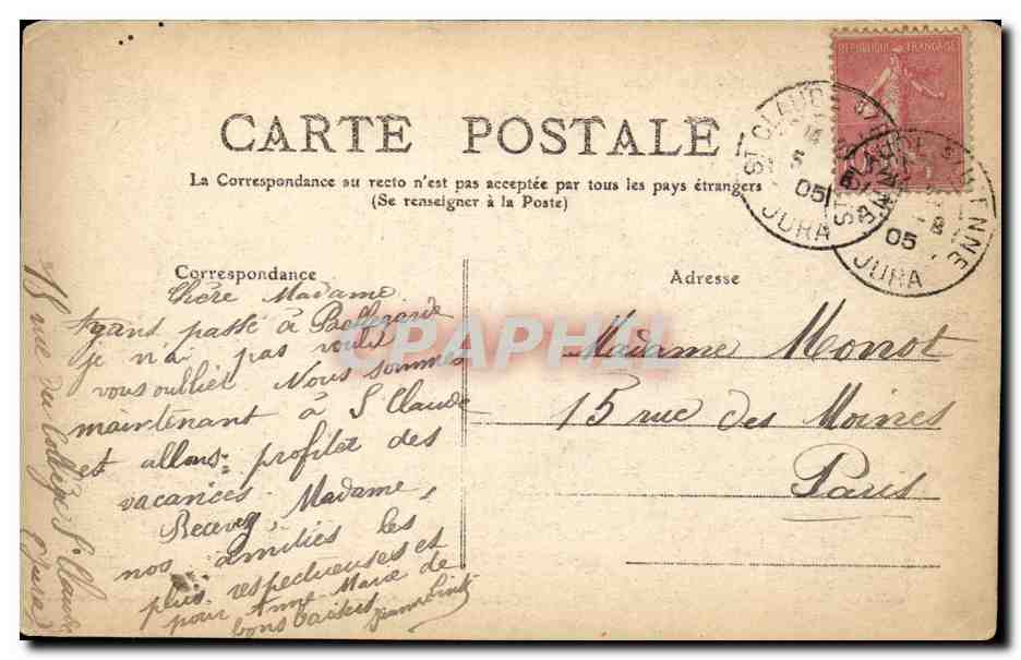 Bellegarde - La Perte du Rhône — éditeur Lucien Michaux, Bellegarde, n°5 — Reverso