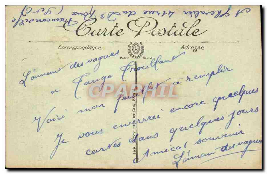Vienne (Isère) — La Pyramide du Plan de l'Aiguille — LL. — Reverso