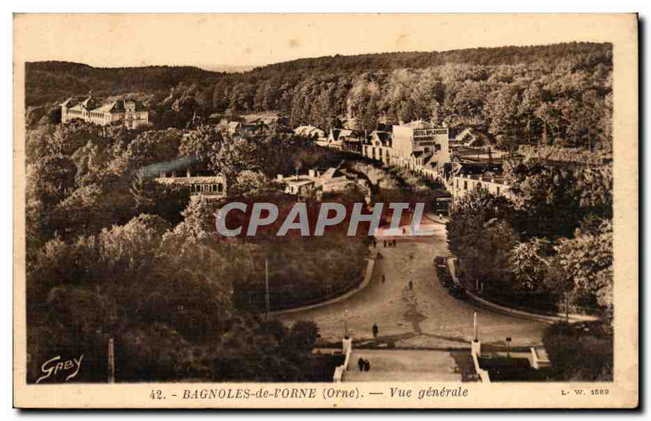 Bagnolles-de-l'Orne (Orne) — Vue générale — Gaby, n° 42