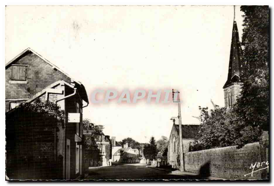 Saint Michel des Andaines CPM Le centre du bourg