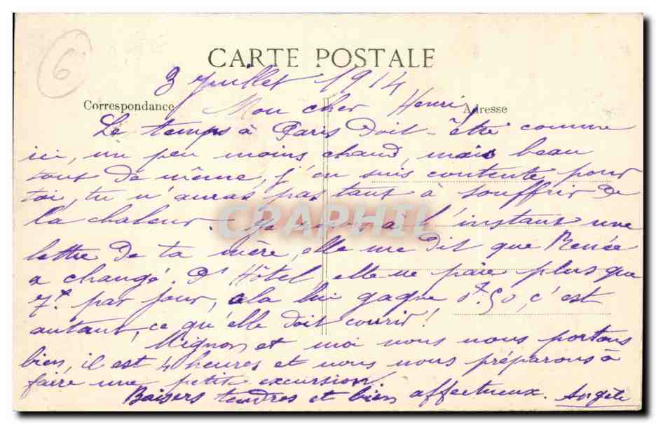 Bagnoles-de-l'Orne — Rochers du Saut du Capucin — Éditeur E.D. n°88 — Rückseite