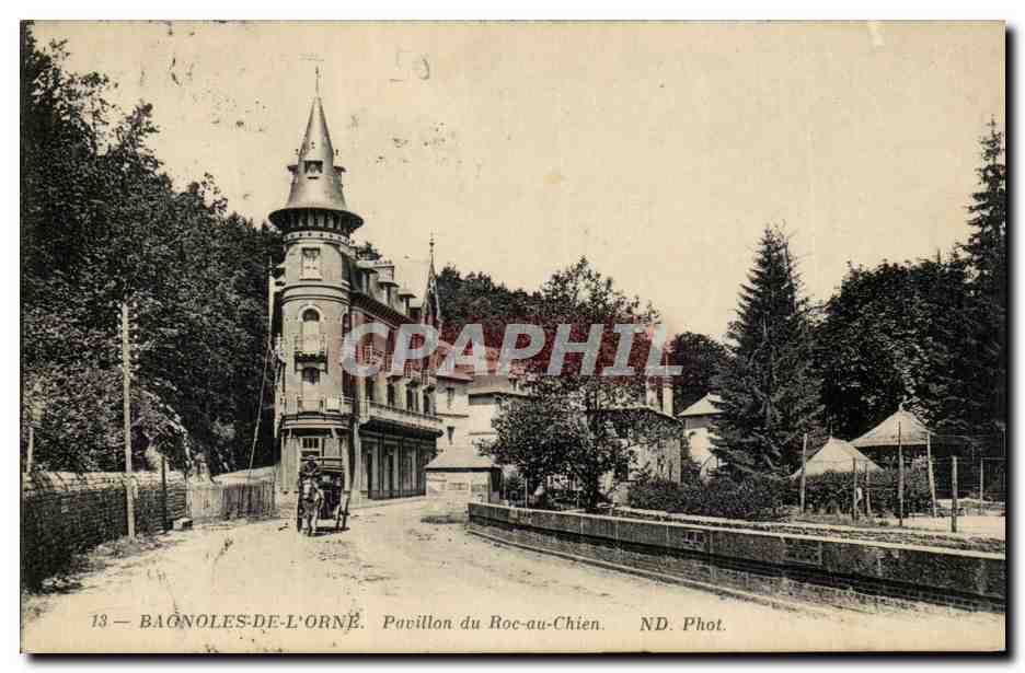 Bagnolès-de-l'Orne — Pavillon du Roc-au-Chien — ND. Fot.