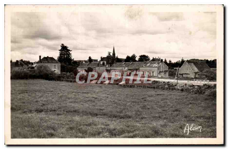 Ige CPA Route du Mans a droite le pont Royal