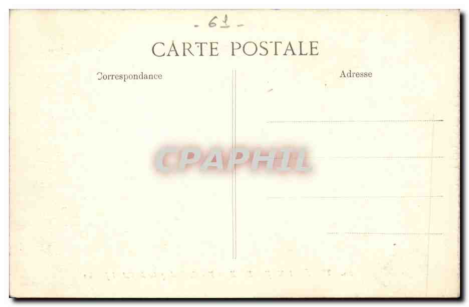 Tesse la Madeleine CPA Vue generale prise de l'abri Janolin — Rückseite