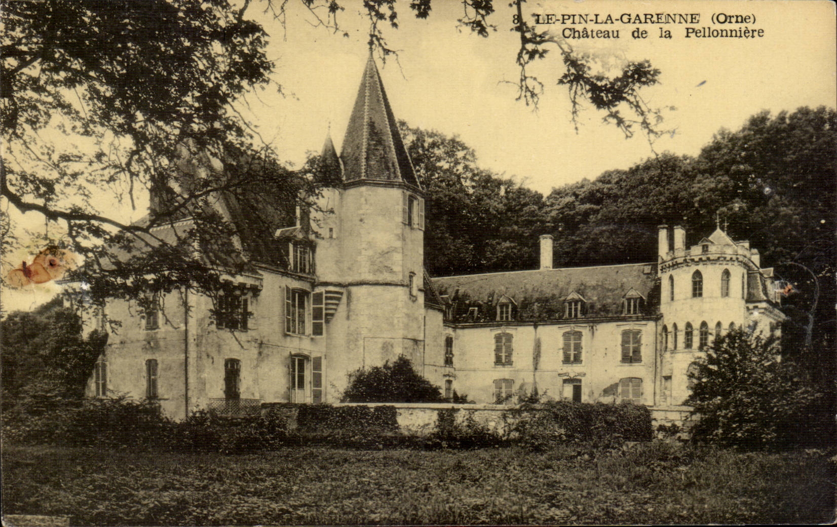 Le Pin la Garenne CPA Chateau de la Pellonniere