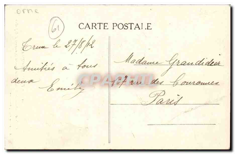 Coiffe et Costume de la Basse-Normandie (Environs d'Argentan) — A. Lejeune, édit., Argentan — Reverso