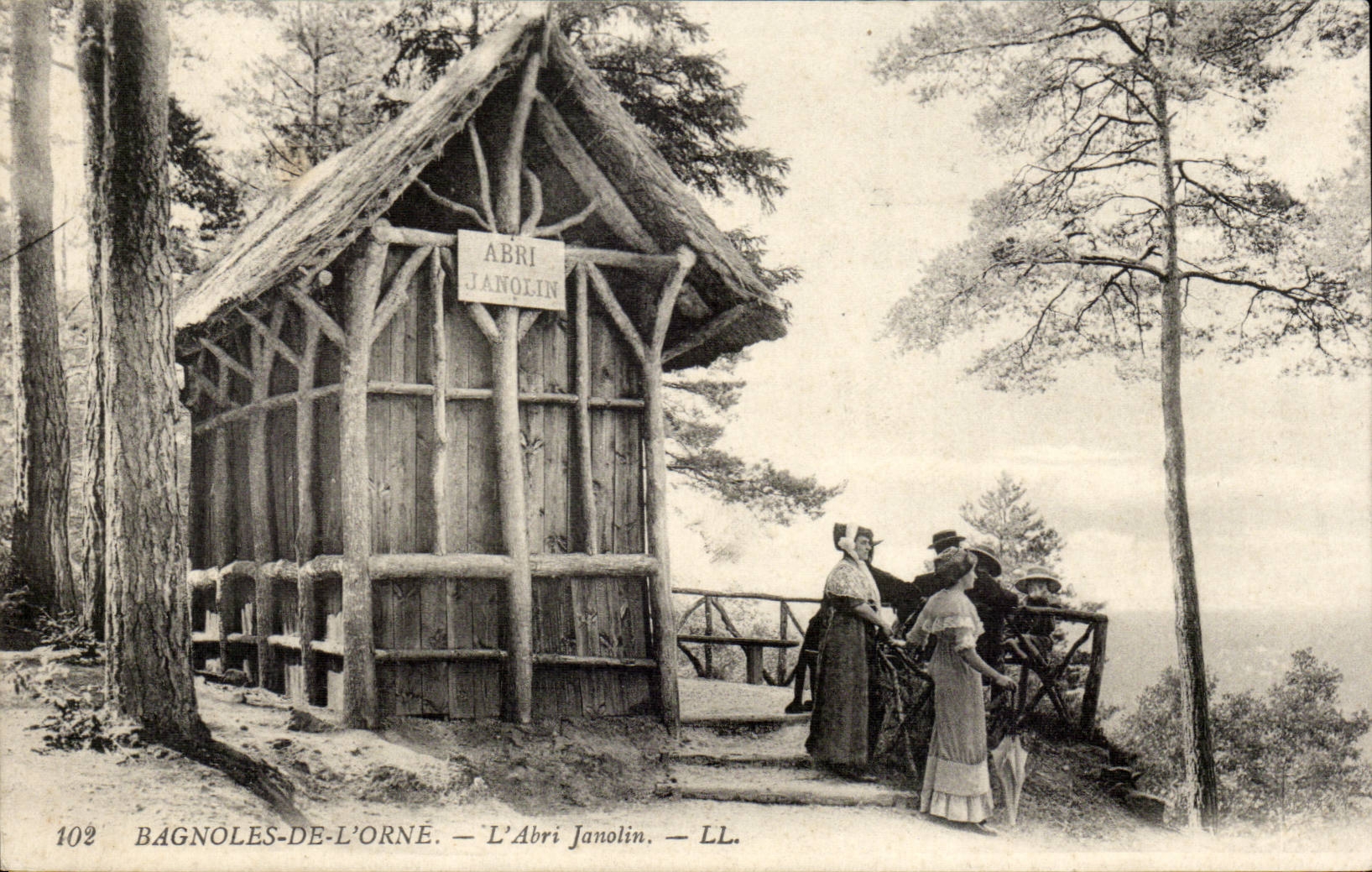 Bagnolles-de-l'Orne — L'Abri Janolin — LL. — N° 102
