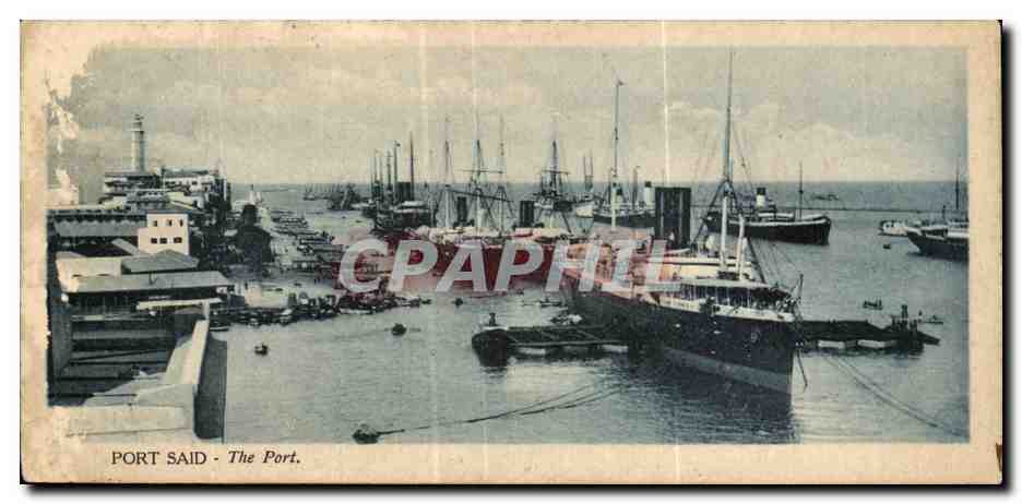 Port Said — Le Port — Éditeur L. Scannells et Cie, Cairo