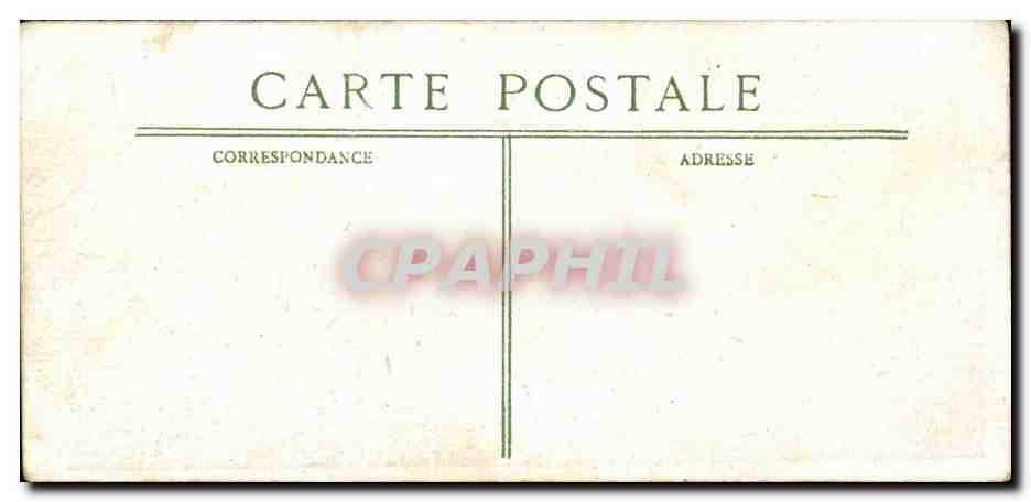 CPA Marine Francaise Le Suffren Cuirasse de 1ere classe (bateau boat ship guerre) — Verso