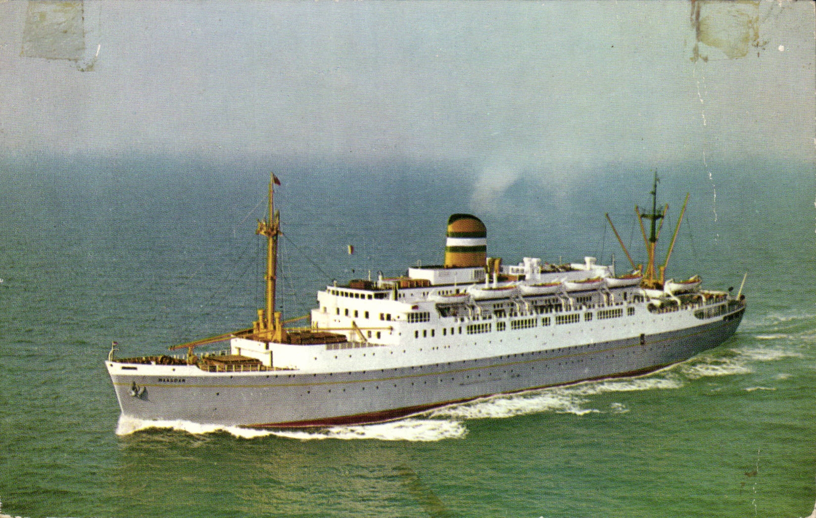 s.s. MAASDAM — Holland-America Line — éditeur non visible