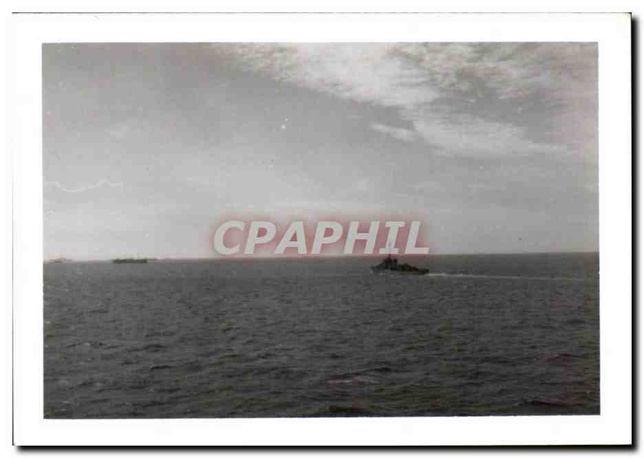 CPA CARTE PHOTO Bateau de guerre 